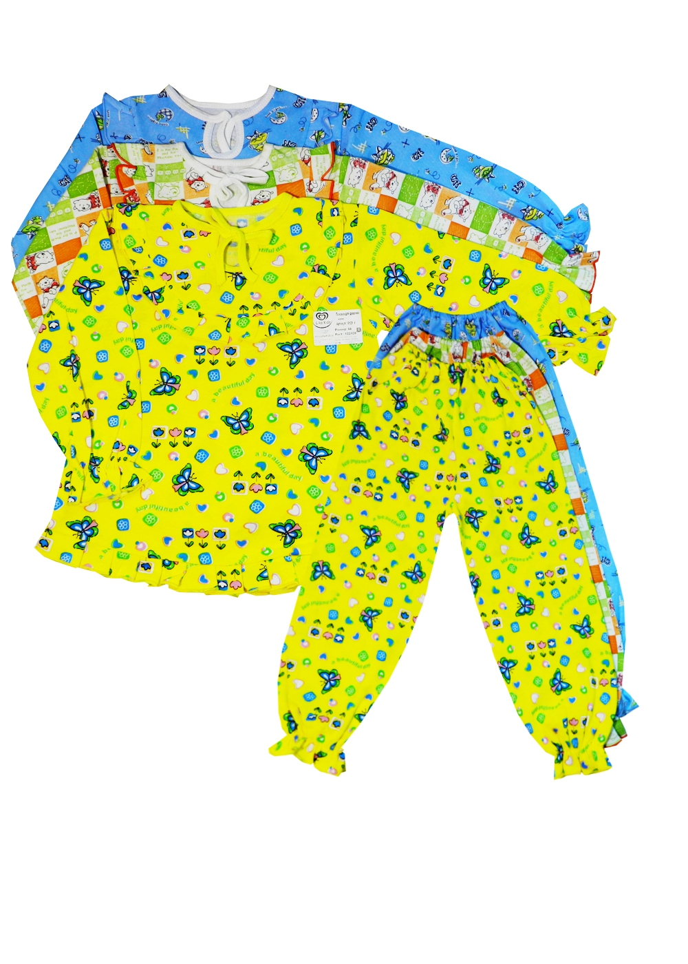 0129 У Пижама детская начес Мальвина