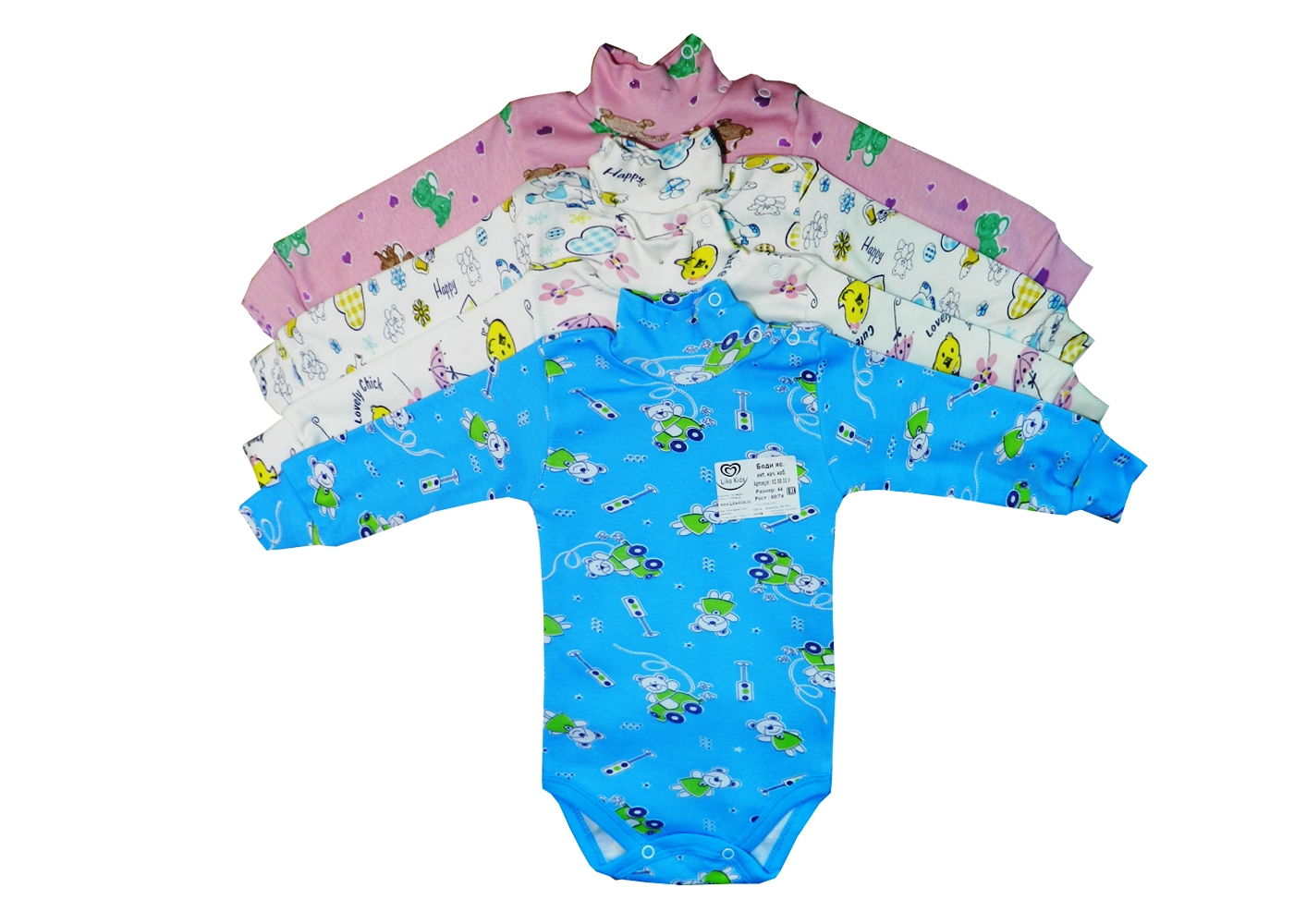 качественная одежда 020033 у боди интерлок начес