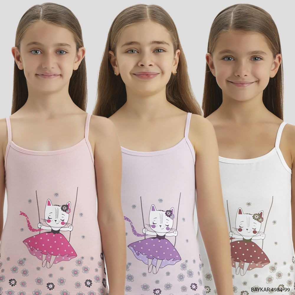 модная детская одежда 4984 майка для девочки