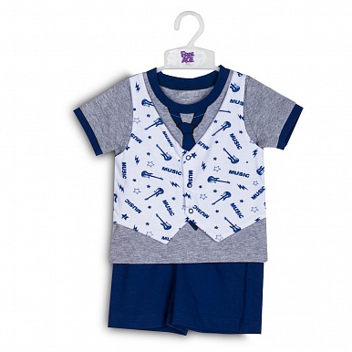 25279 Комплект для мальчика (футболка+шорты)