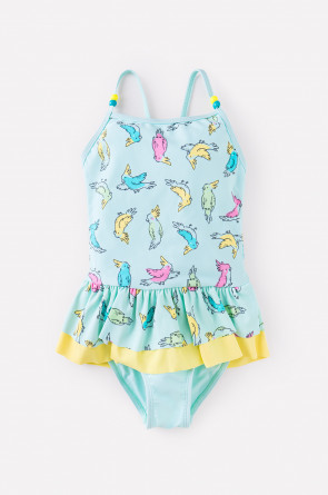 модная детская одежда 16003/10н хф тк купальник для девочки