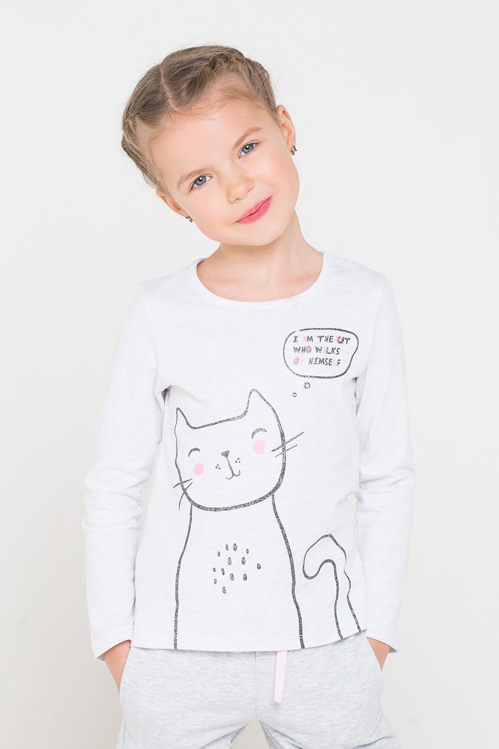 модная детская одежда 300572/к123 джемпер для девочки