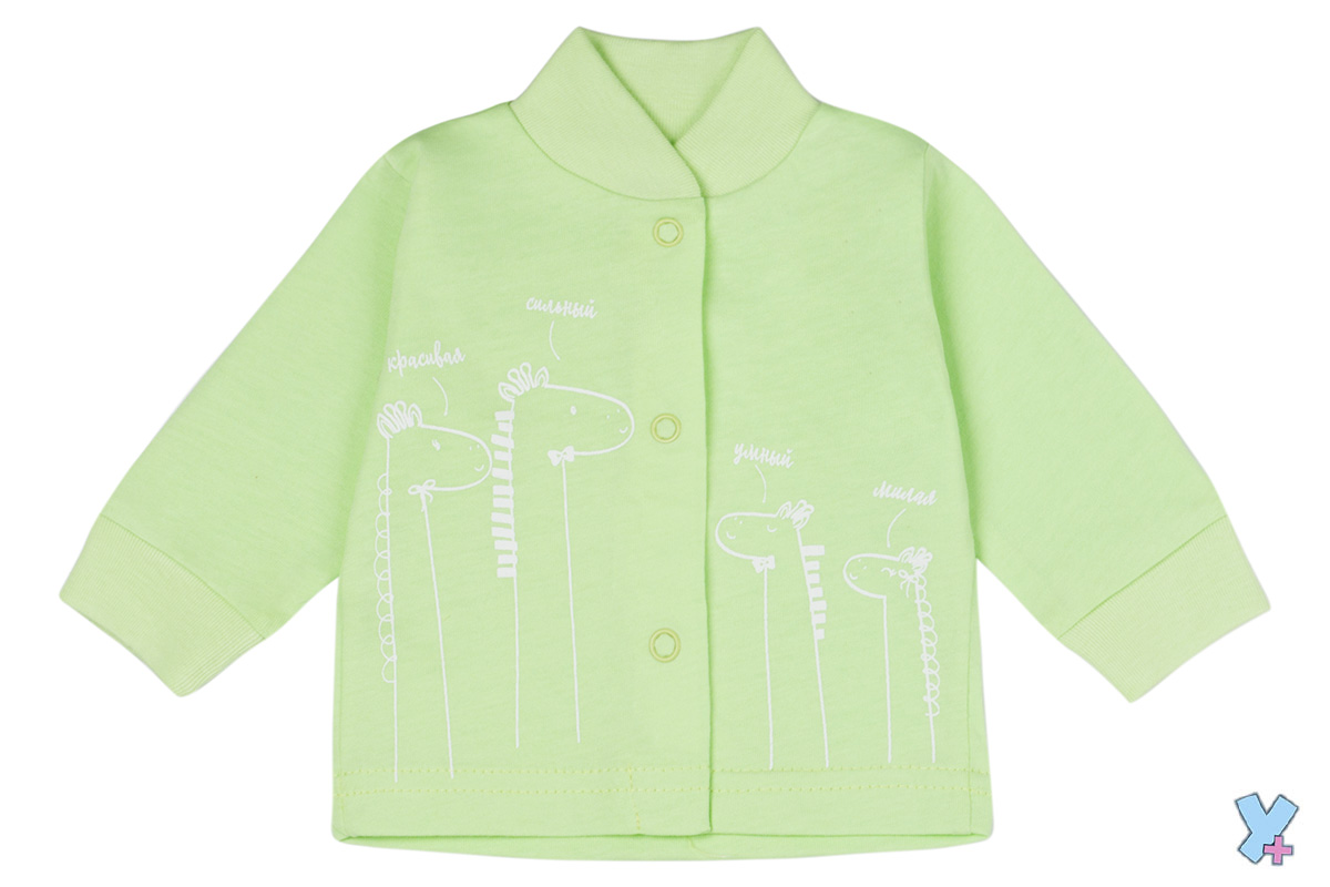 002/2п Кофточка ясельная (кулир, печать) купить + умка +	