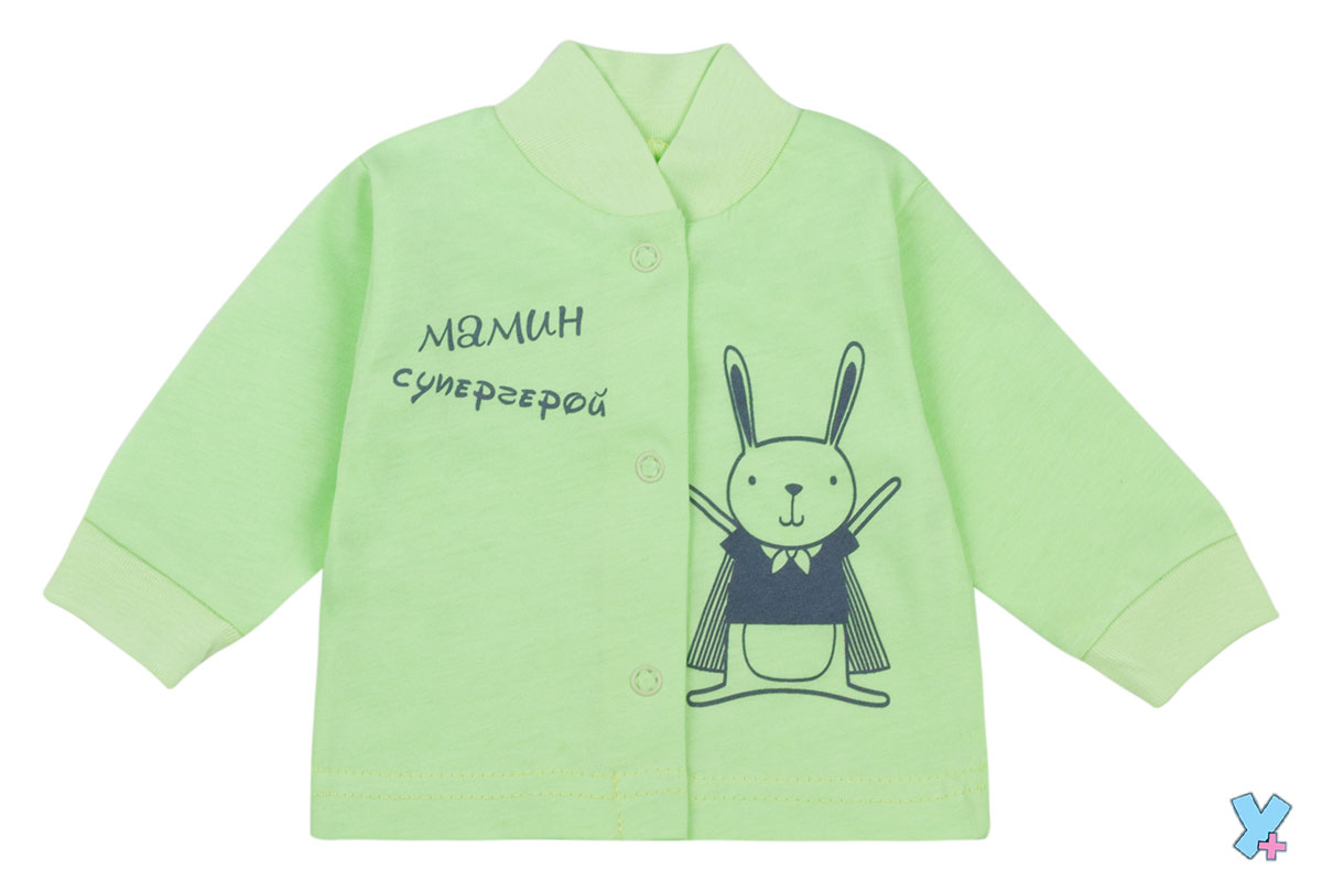 002/2п Кофточка ясельная (кулир, печать) купить + умка +	