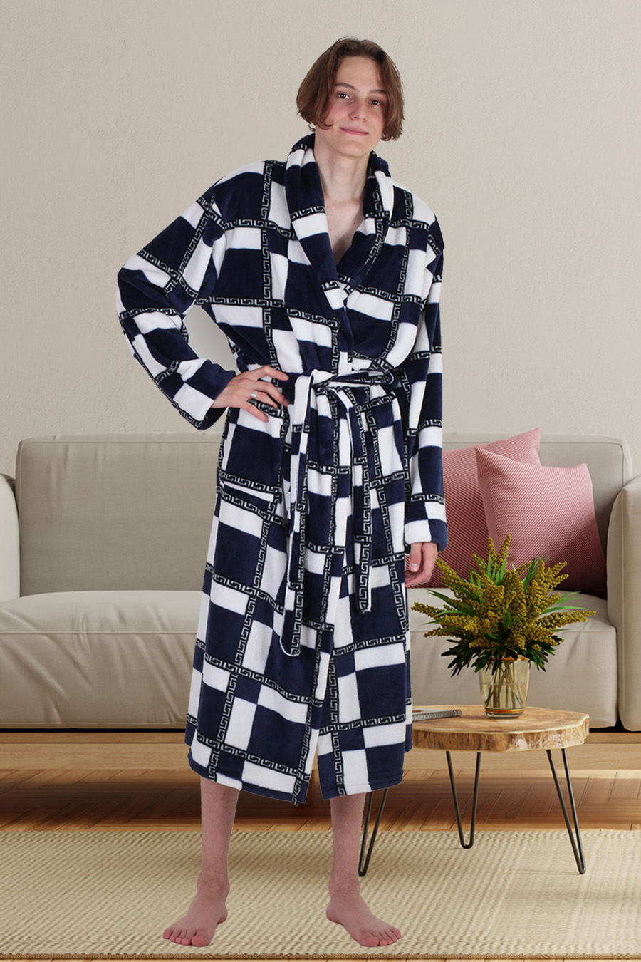 8-123 Халат мужской