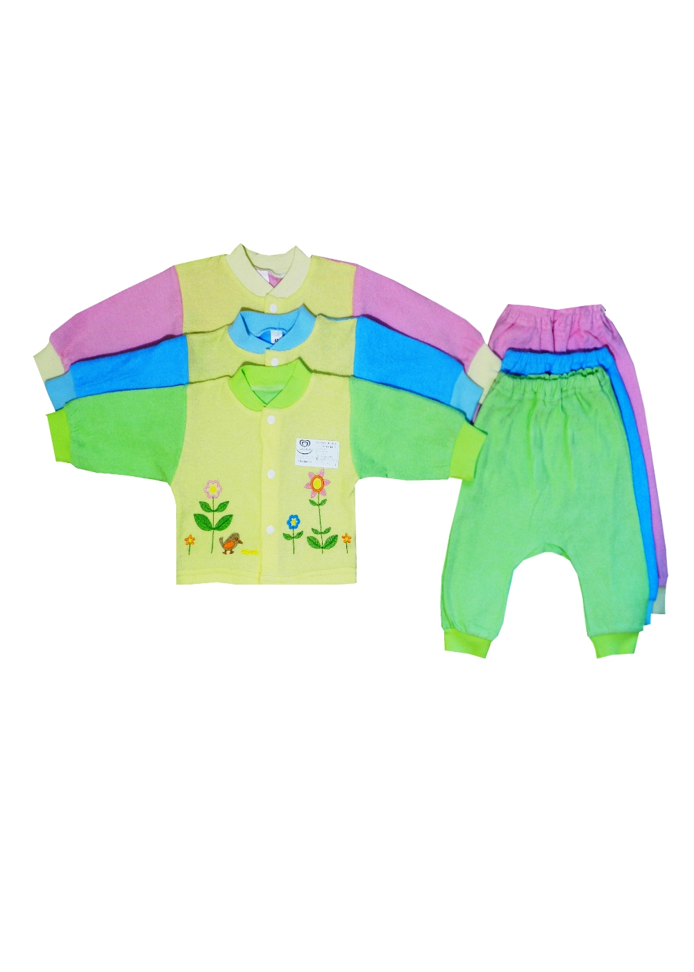 качественная одежда 070111 у комплект ясельный махра