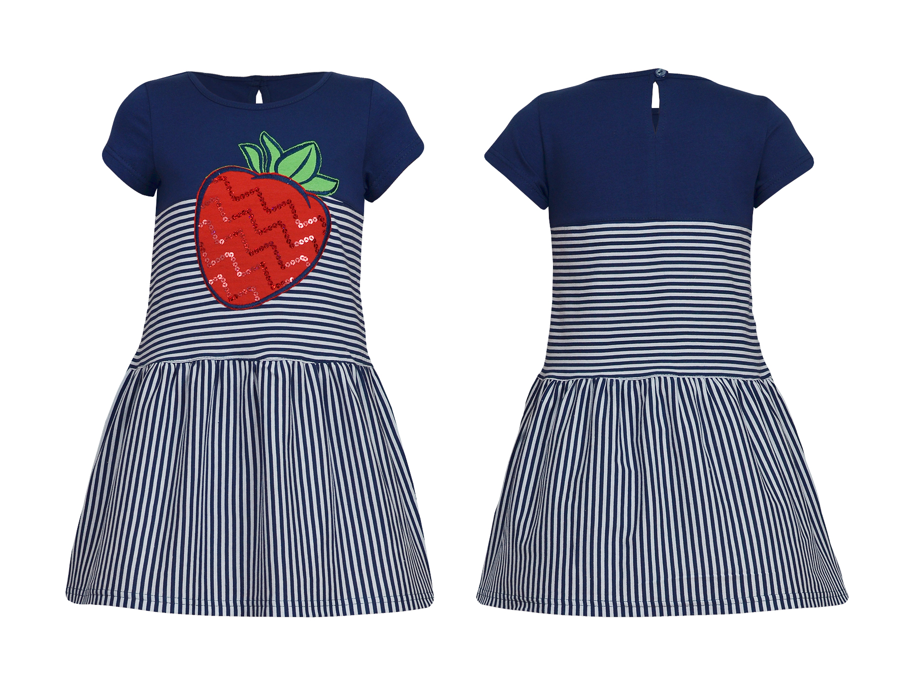 модная детская одежда 11-100 платье