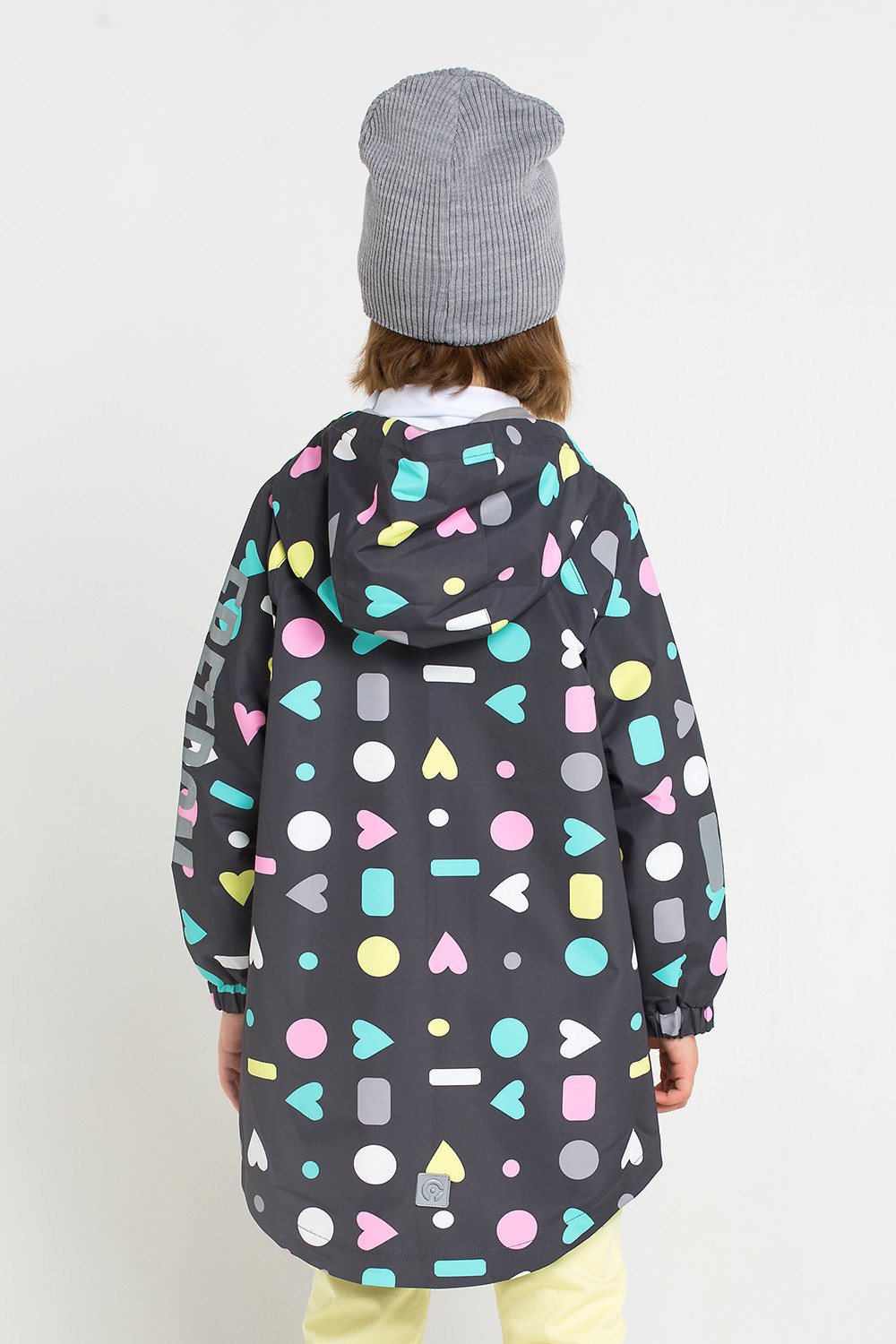 32075/н/1 ВК ГР Плащ для девочки весна/осень для детей