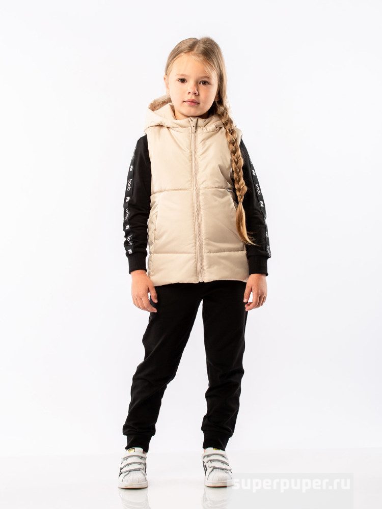 модная детская одежда 14-18 жилет детский