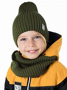 12м11122 Комплект шапка и снуд