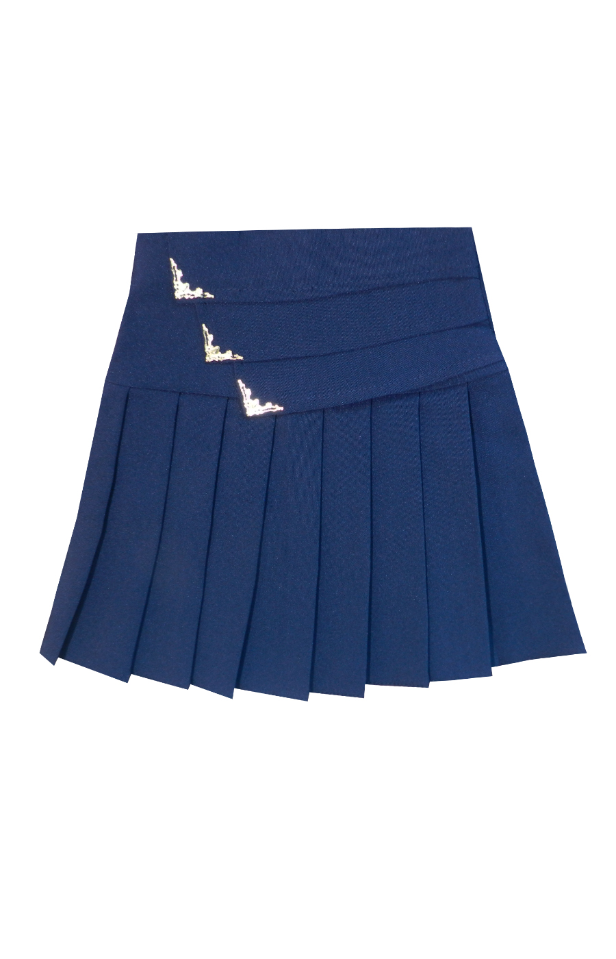 модная детская одежда юбка-плиссеровка школьная