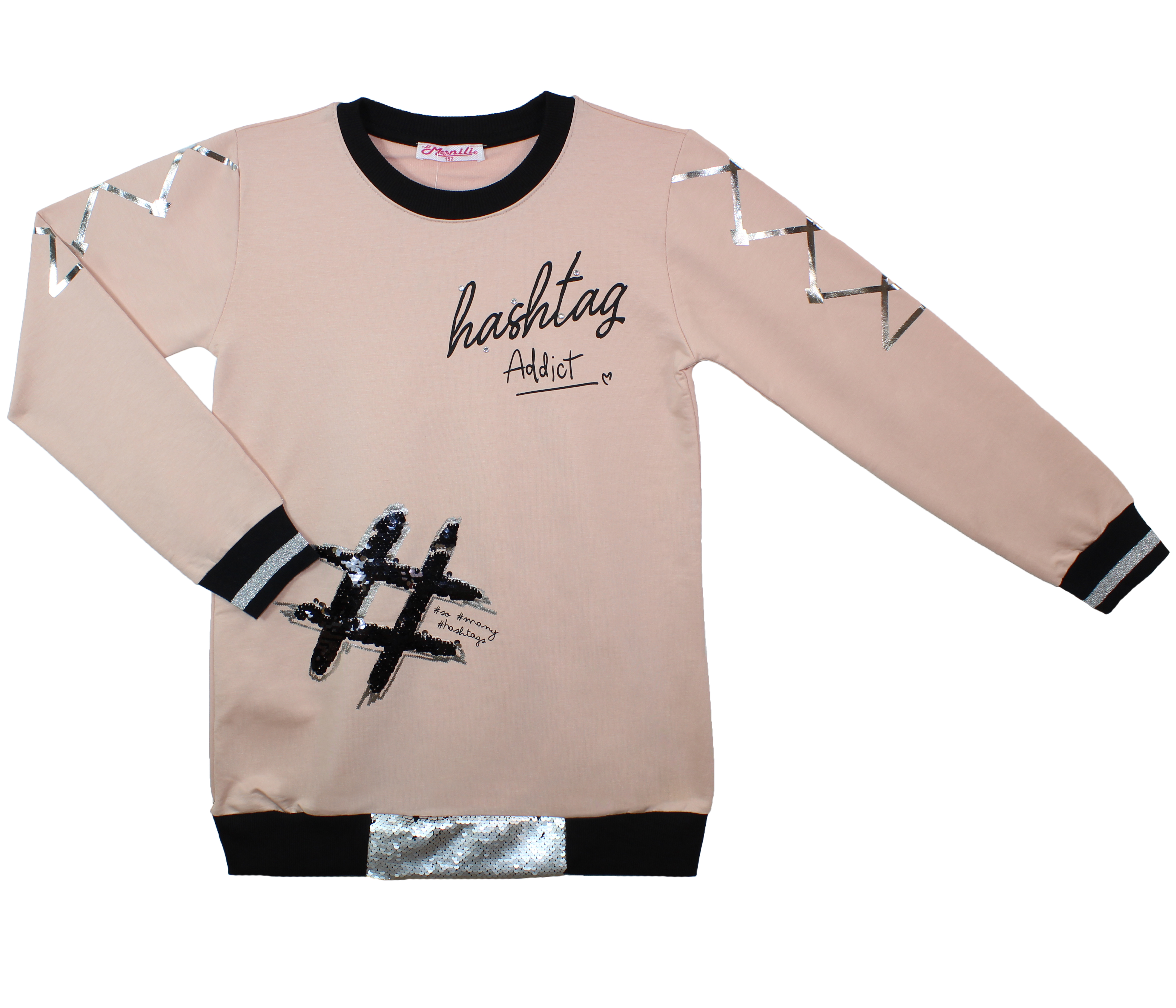 модная детская одежда 6234 джемпер для девочки