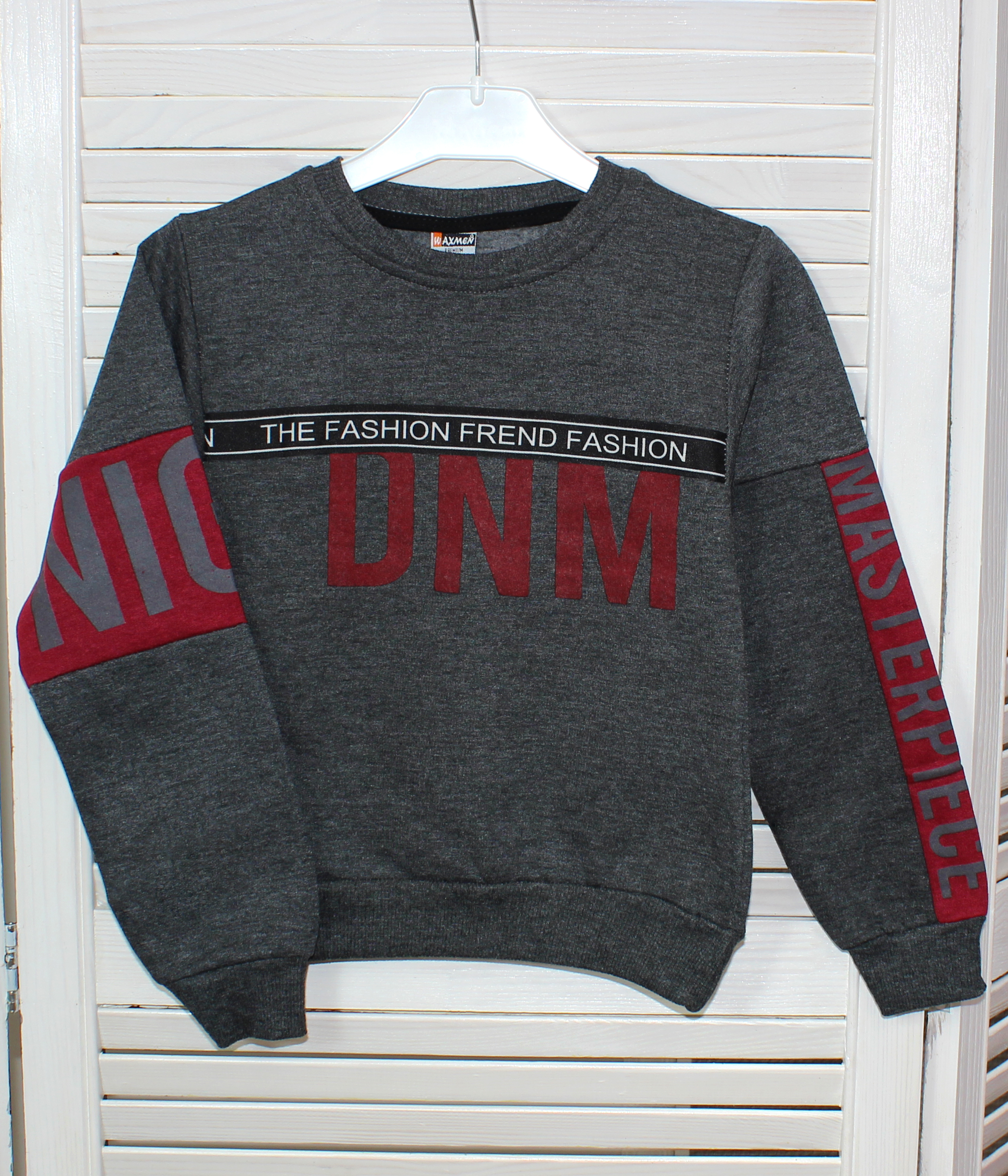 модная детская одежда 6085 джемпер для мальчика(начес) джемпера/водолазки/жакеты