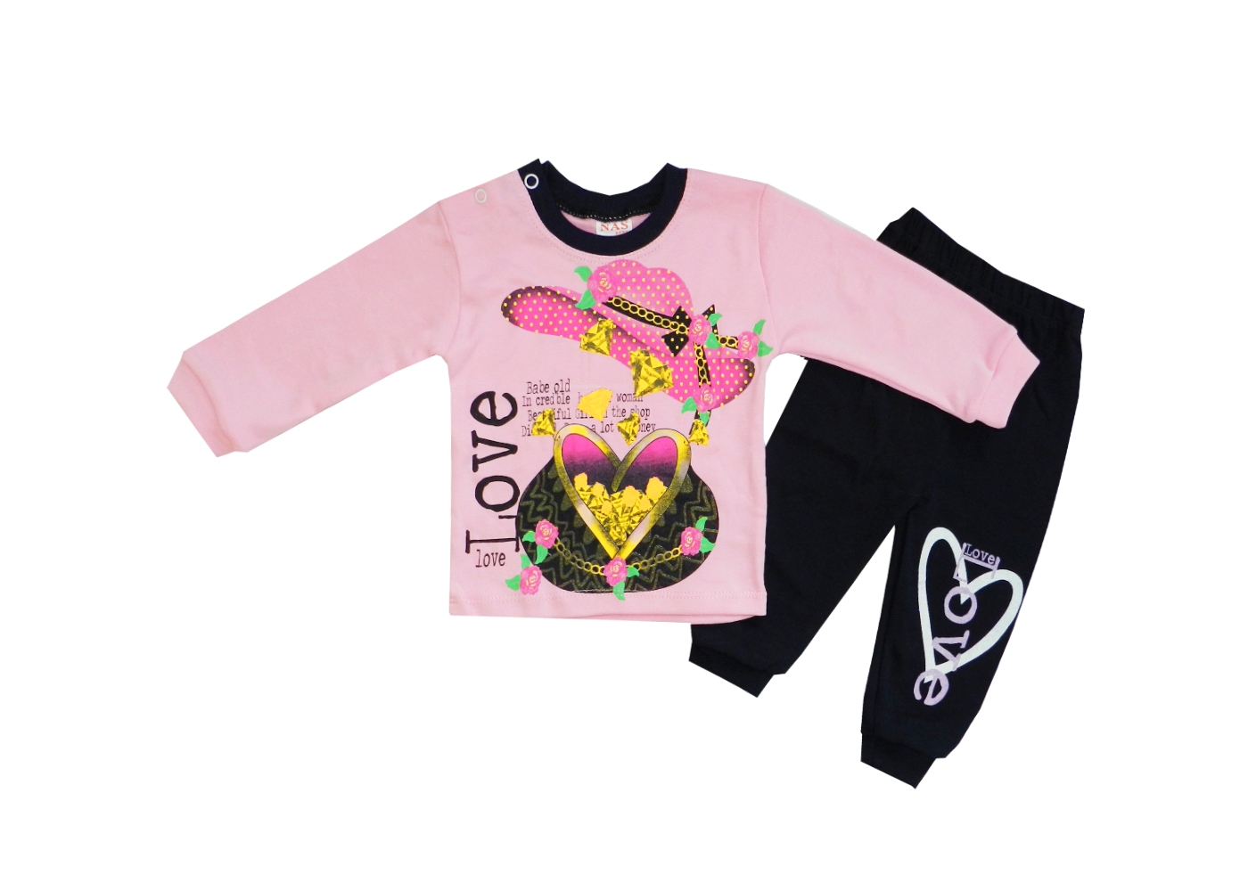 модная детская одежда 4284 костюм для девочки