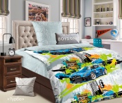 качественный кпб 1,5 сп. бязь (с одной наволочкой 70*70), турбо