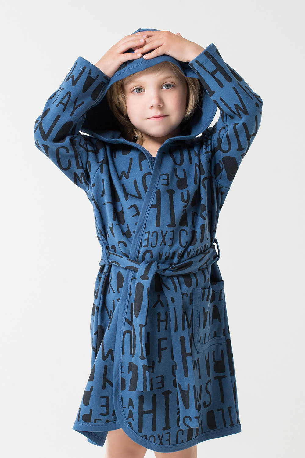 модная детская одежда 5483/ к халат детский