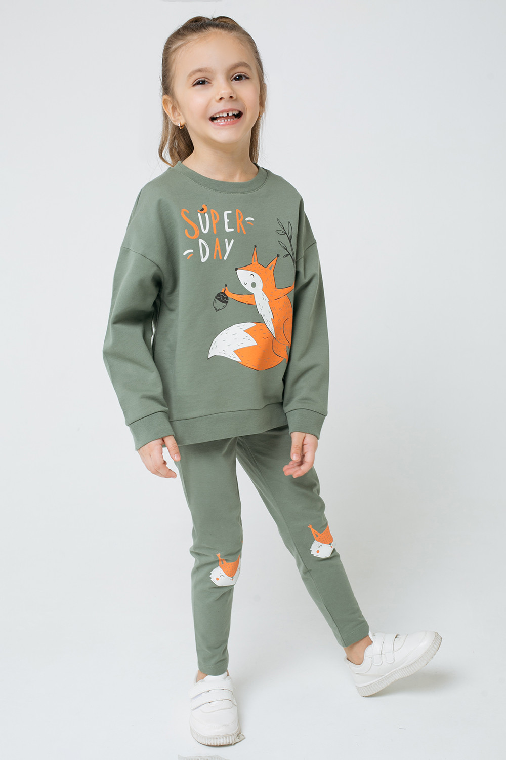 модная детская одежда 301383/к1270 джемпер для девочки