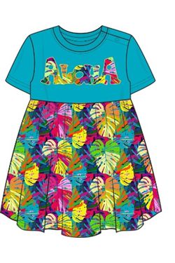 81143 Платье для девочки + лэтс гоу	 заказать в магазине