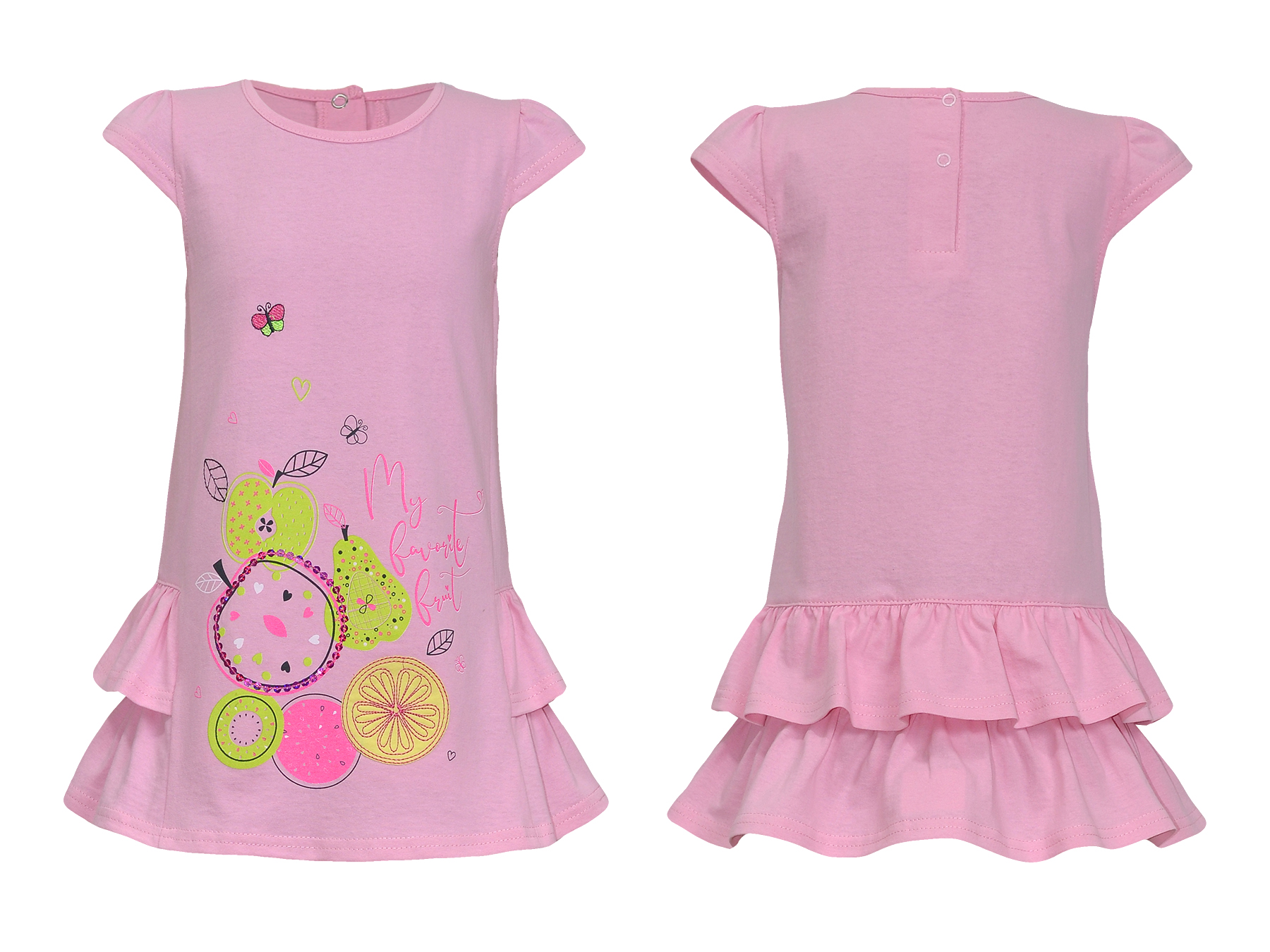 модная детская одежда 11-39 платье