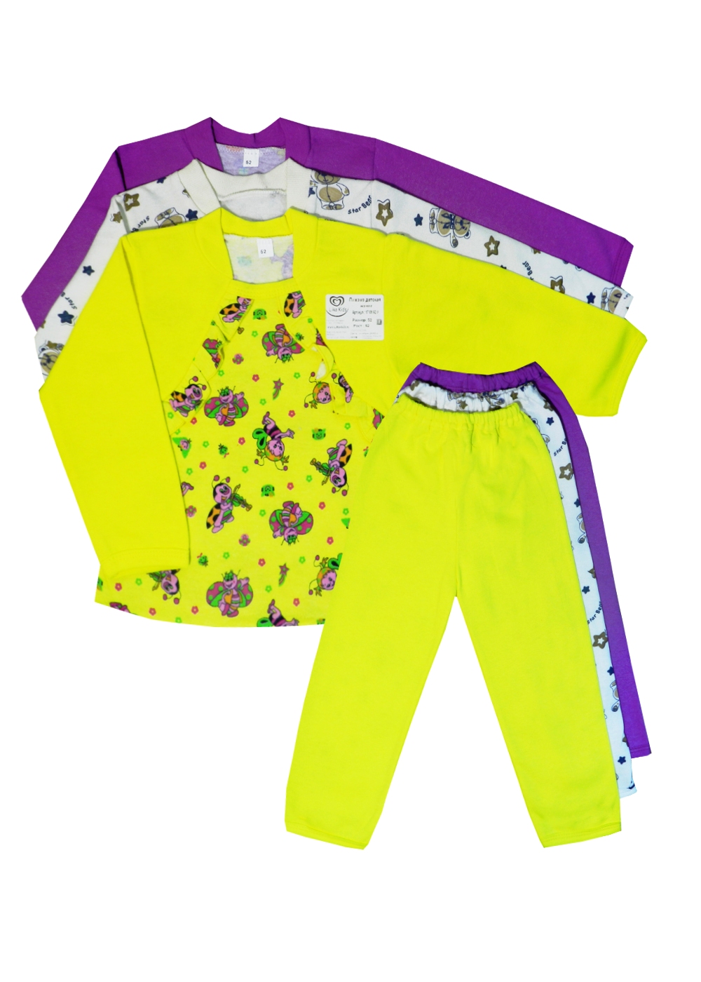 170162 У Пижама для девочки начес