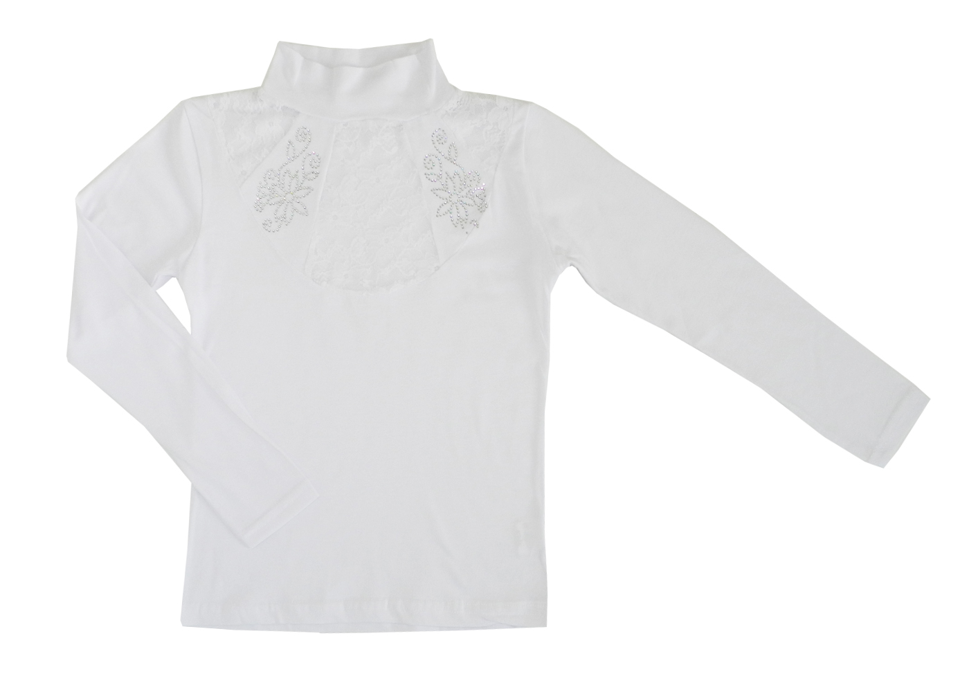 модная детская одежда 244 водолазка для девочки