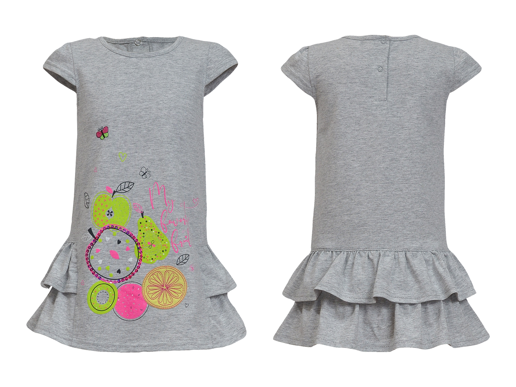 модная детская одежда 11-39 платье