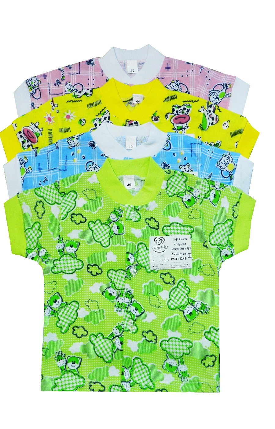 качественная одежда 090009/74 у кофточка ясельная кулир