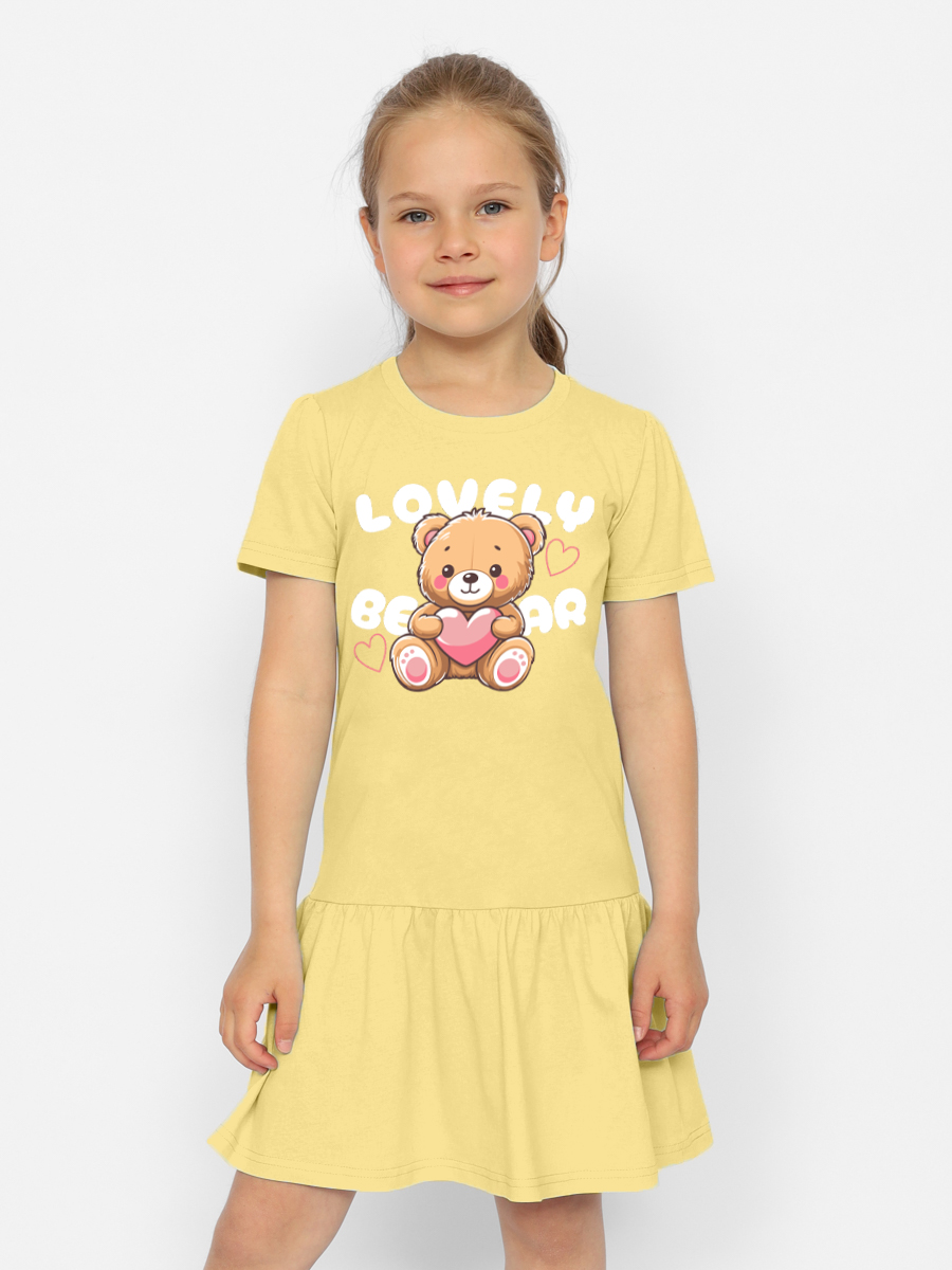 модная детская одежда 64278 платье для девочки