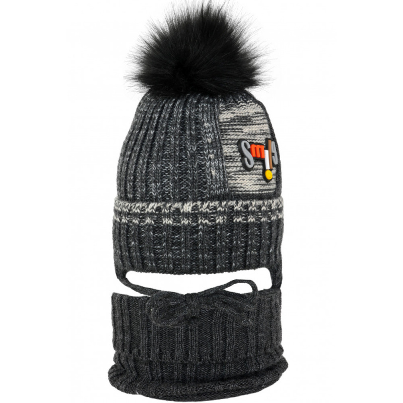 20009 ZAR Шапка+снуд детская