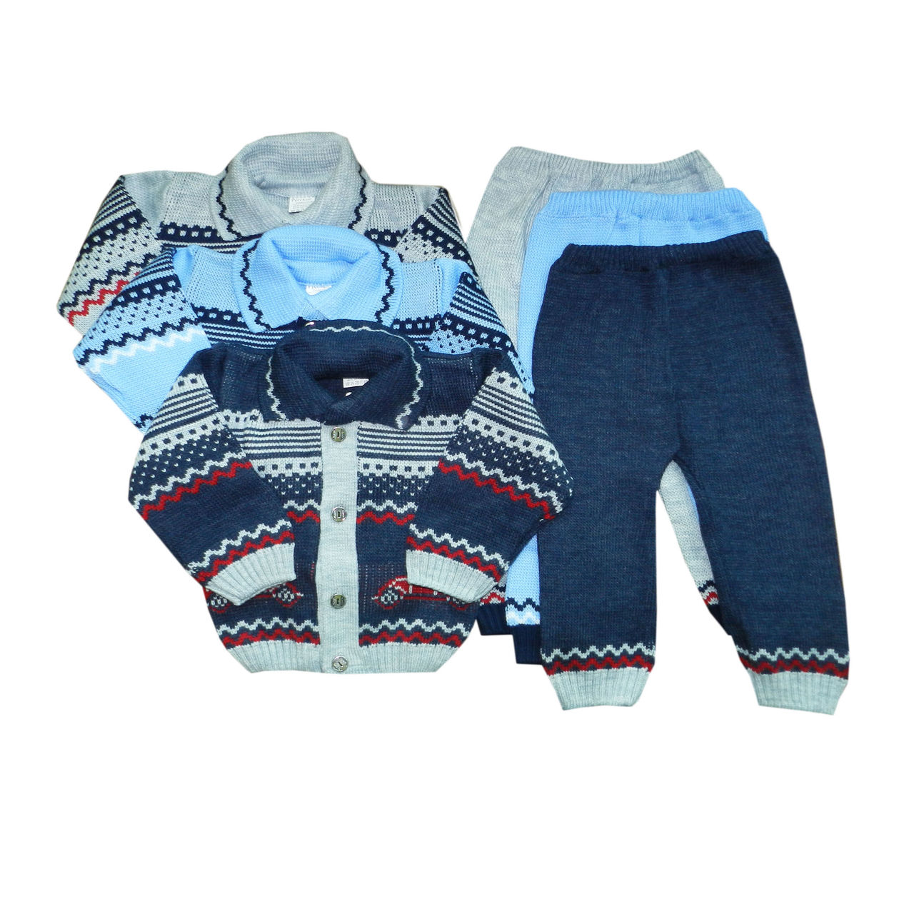 Машинки 2 костюм вязаный