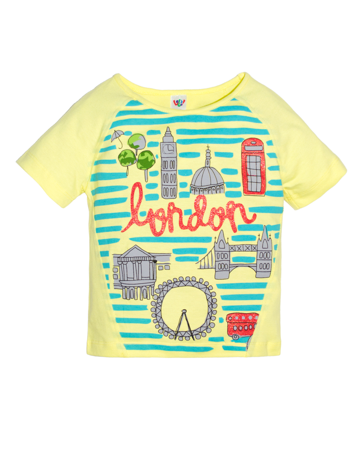 модная детская одежда 5127 футболка для девочки