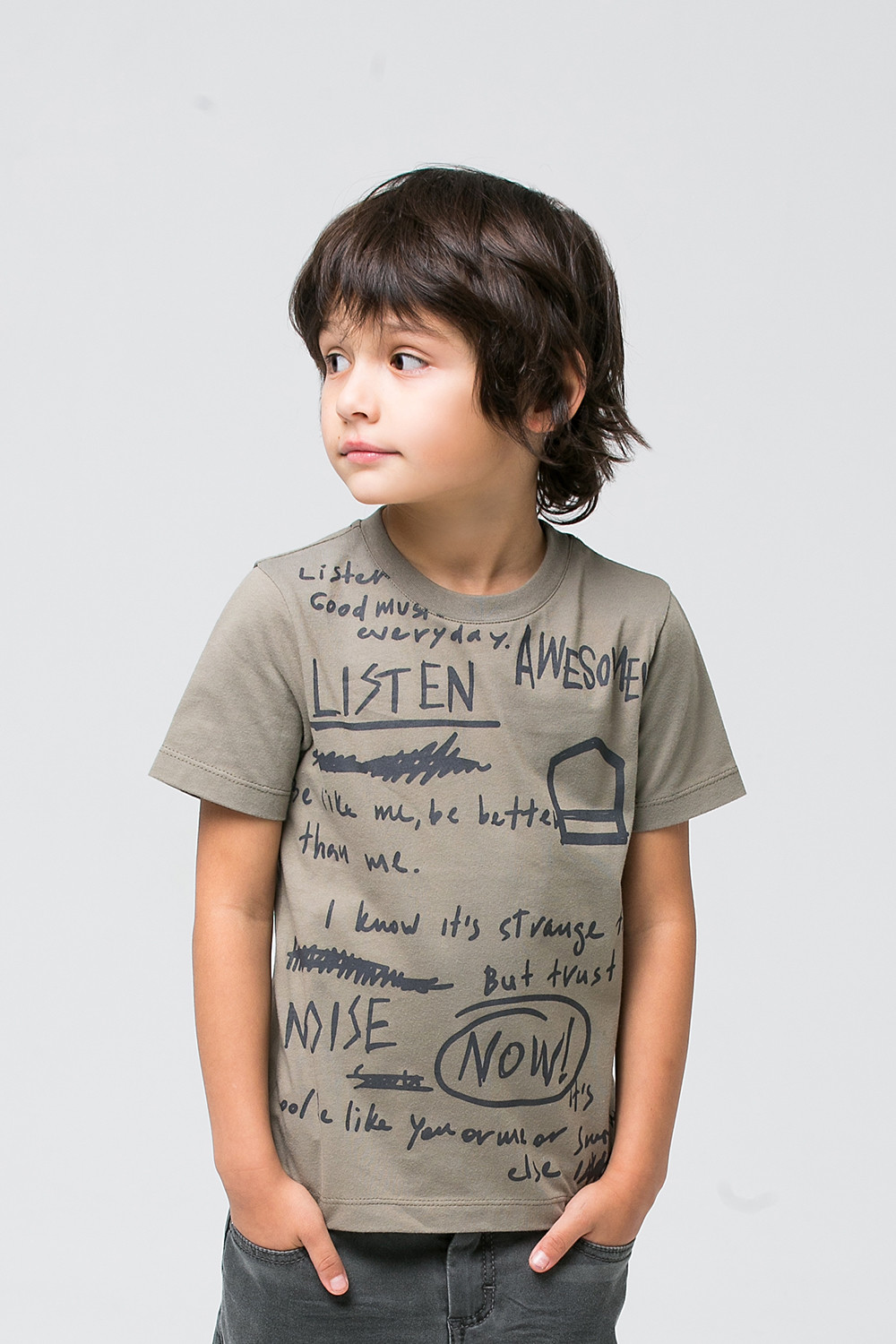 300496/к184 Фуфайка для мальчика футболки/майки заказать