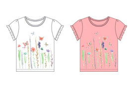 модная детская одежда 5135 футболка для девочки