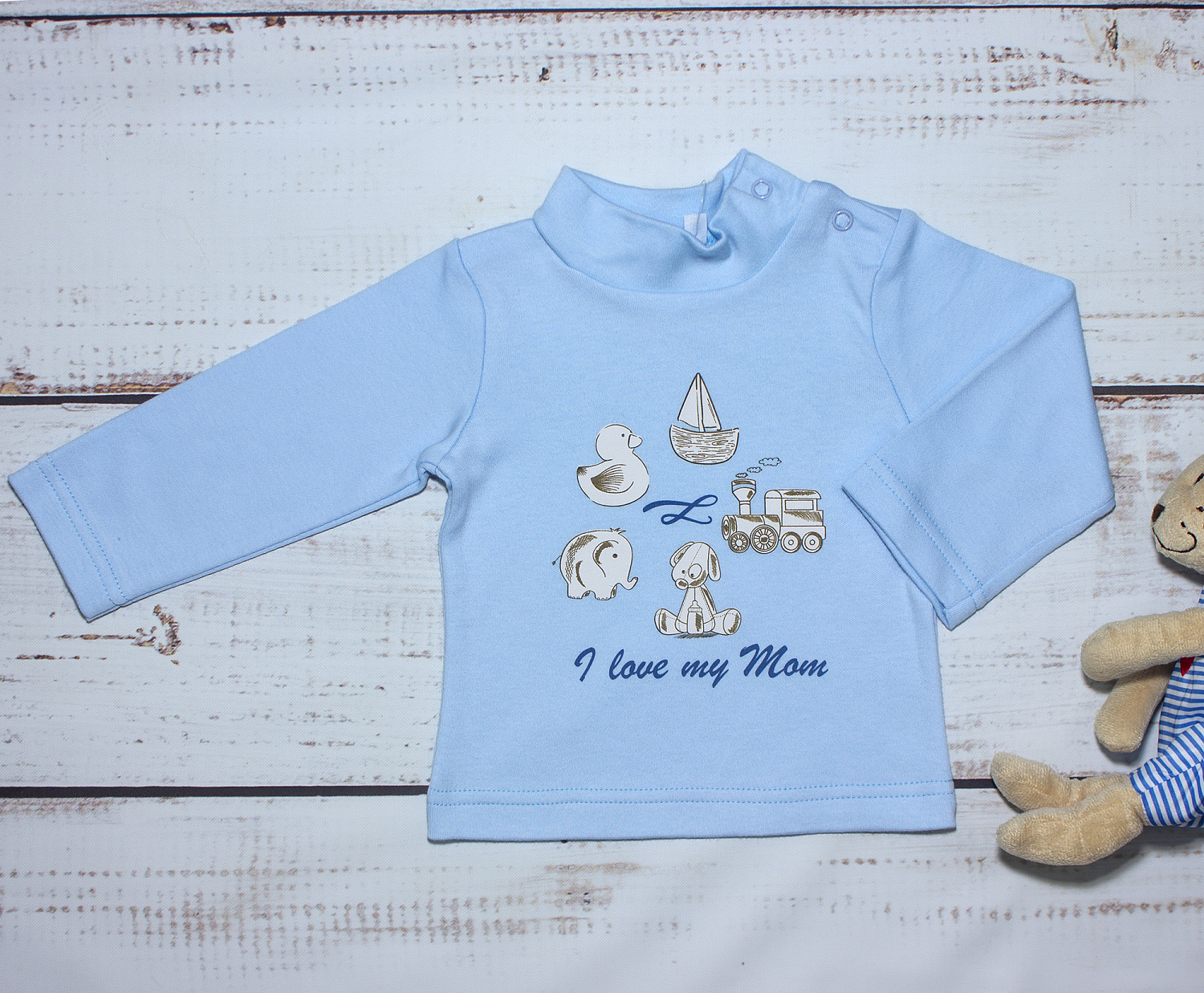 365-24П Водолазка для мальчика "Детские забавы"