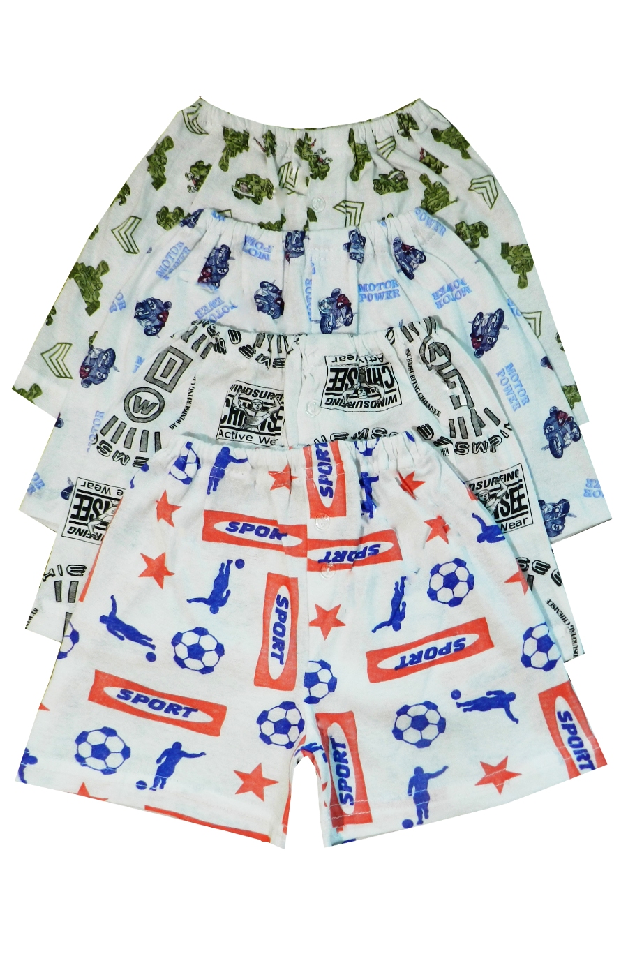 Трусы-шорты кулирка 