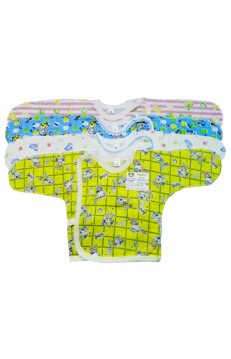 качественная одежда 0016/25 у распашонка кулир