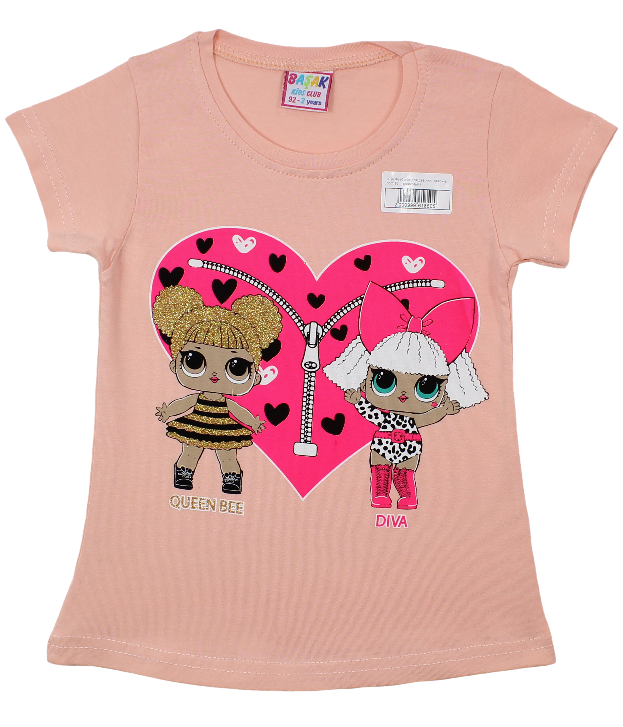 модная детская одежда 0028 футболка для девочки