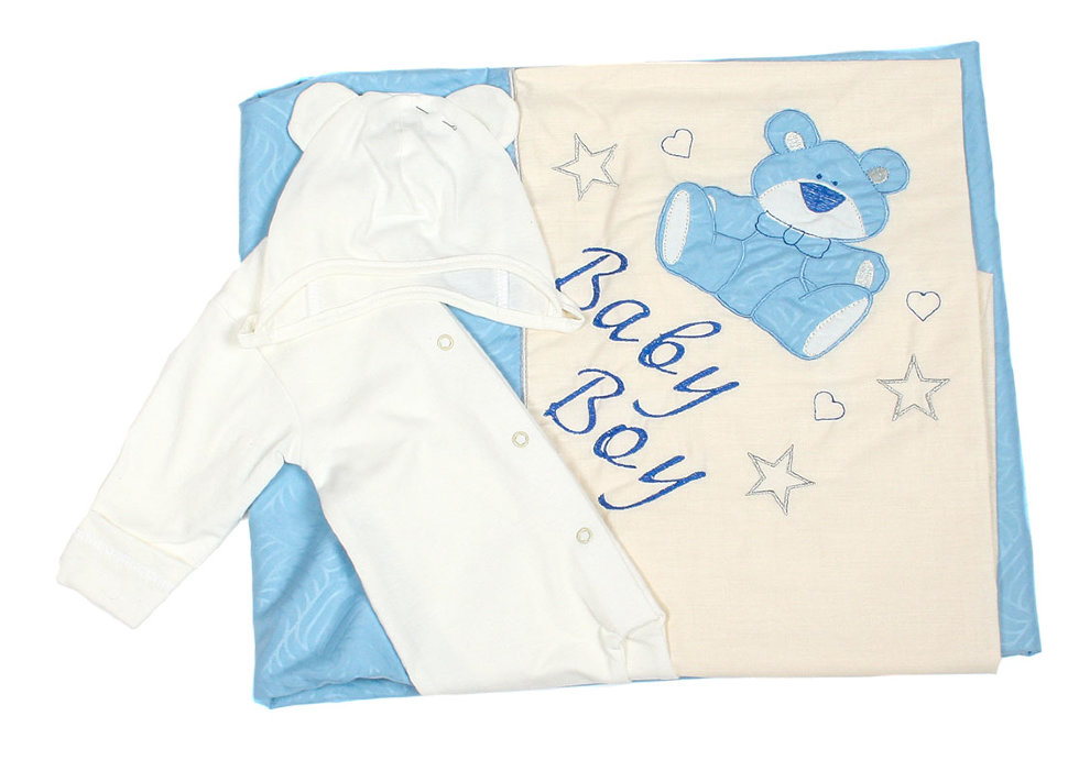 107 Комплект на выписку  Baby boy & girl