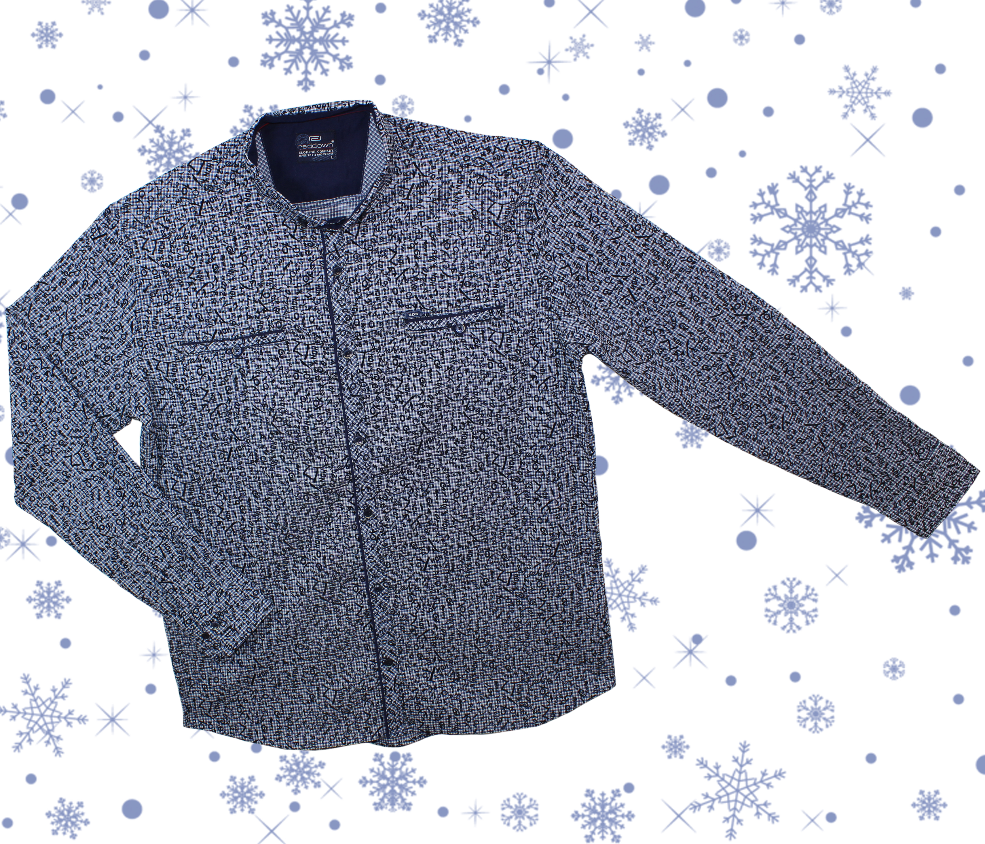 0440 Рубашка мужская