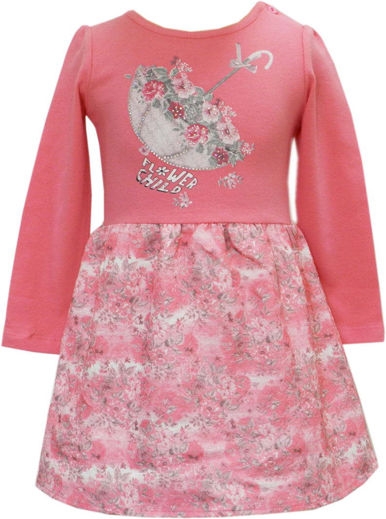 модная детская одежда 275 платье для девочки