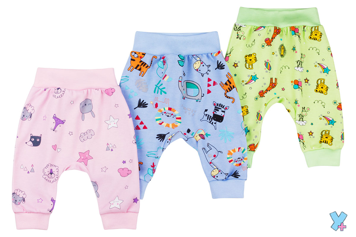 006к Ползунки на широкой резинке, короткие (интерлок)