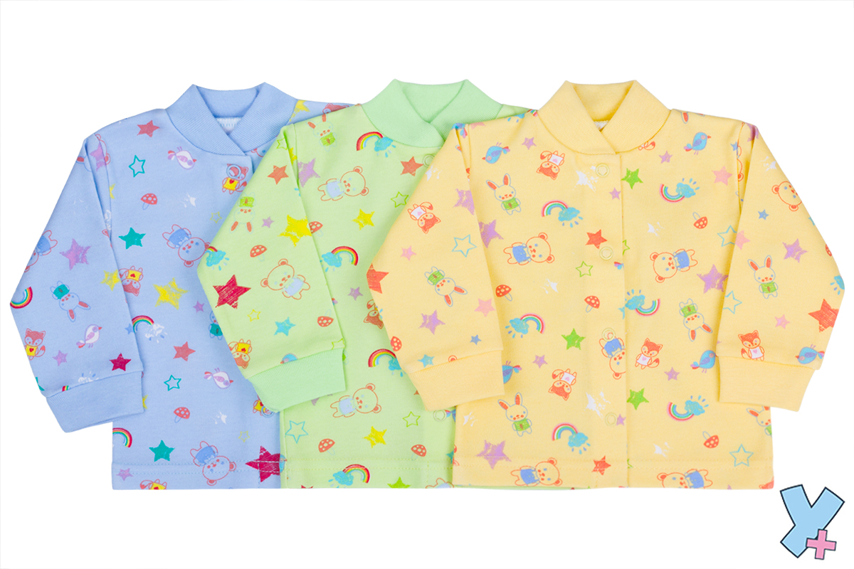 002 Кофточка длинный рукав (интерлок) купить + умка +	