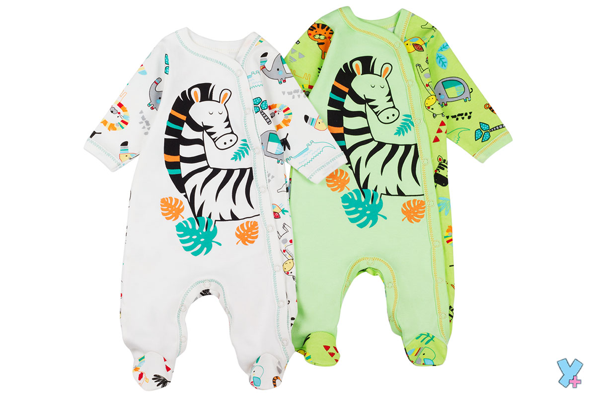 411 Комбинезон интерлок с печатью