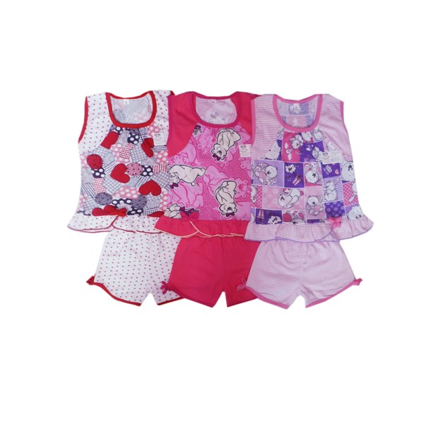 0142/79 У Комплект для девочки кулир