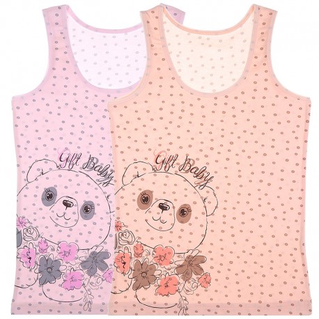 модная детская одежда 49555 ср майка для девочки