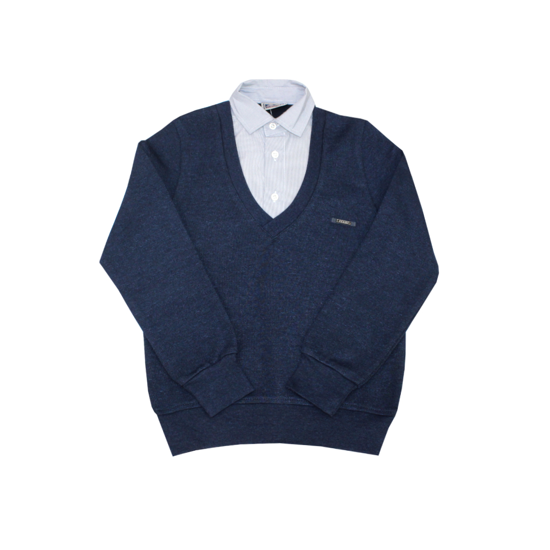 модная детская одежда 0304 джемпер-обманка для мальчика джемпера/водолазки/жакеты