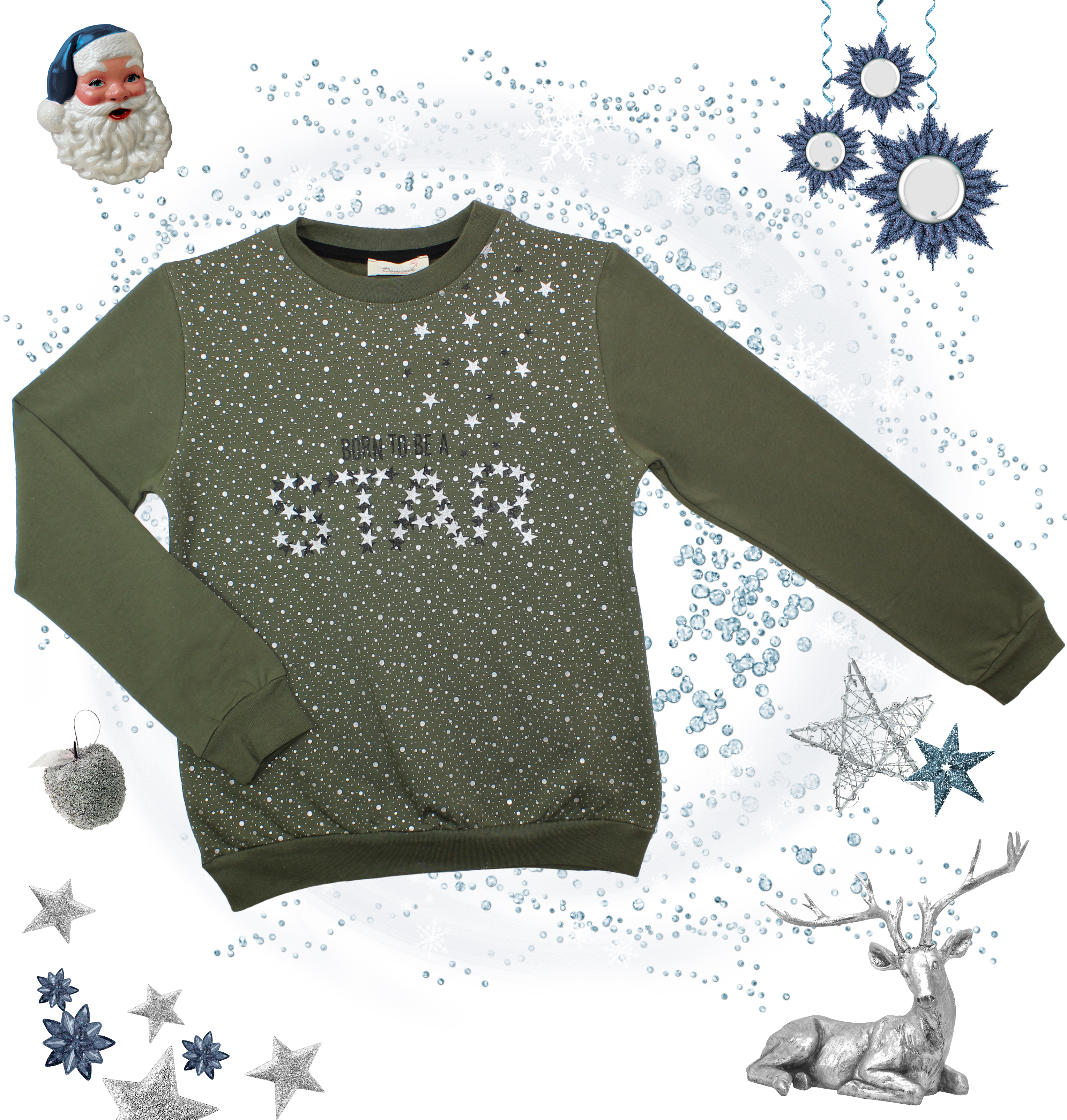 модная детская одежда 33176 джемпер для девочки