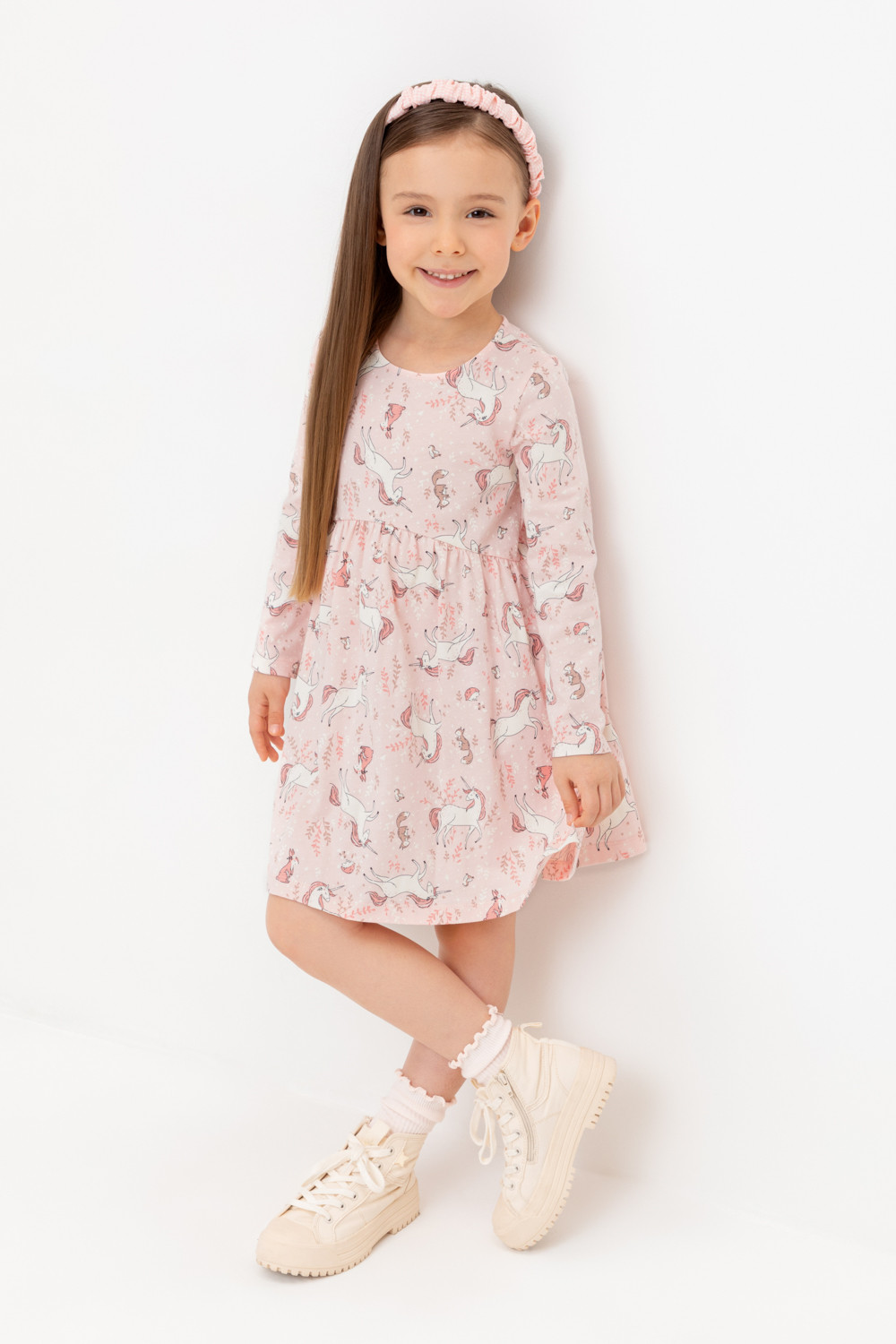 модная детская одежда 5775/к платье для девочки