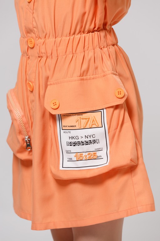 модная детская одежда 21057 комбинезон для девочки