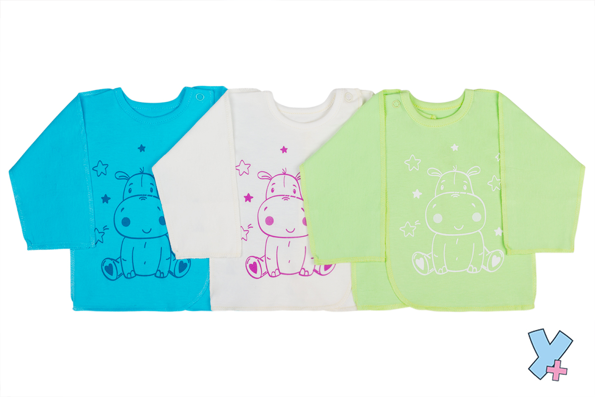 003/2п Распашонка на кнопке (кулир, печать) купить + умка +	